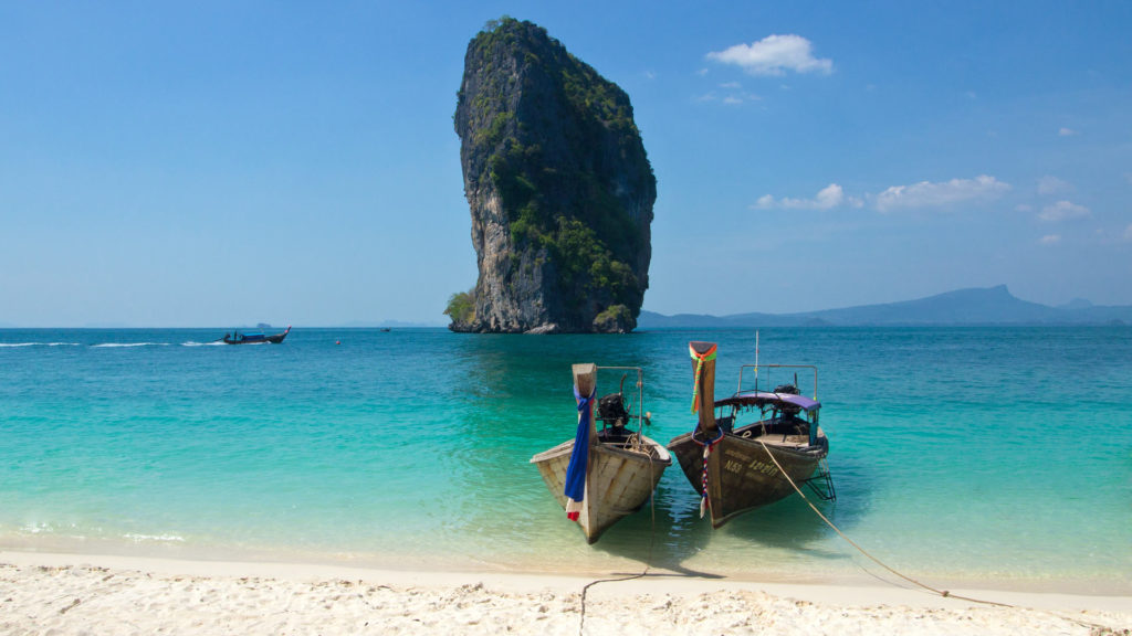 Koh Poda vor der Küste von Ao Nang, Krabi