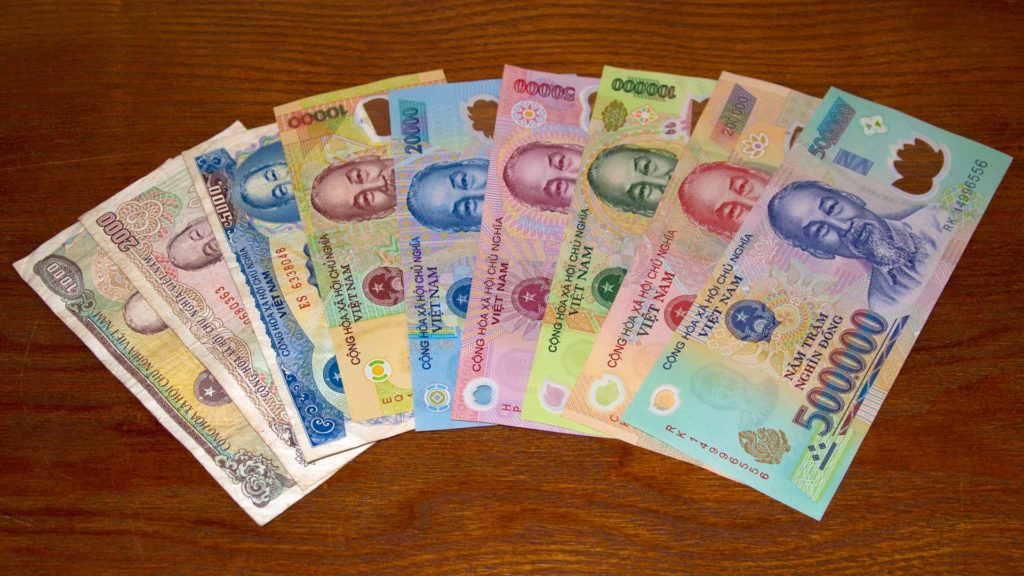 Vietnamesische Geldscheine (Dong)