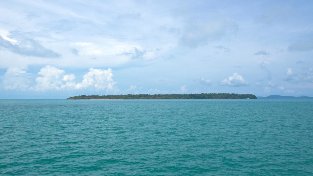 Aussicht auf Koh Tas vor Sihanoukville