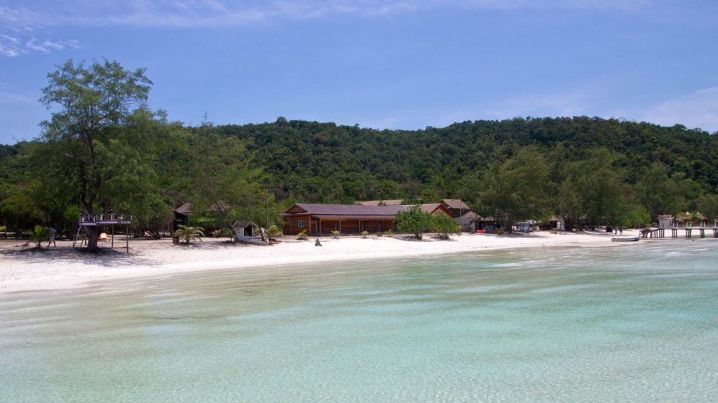 Traumstrand auf Koh Rong Samloem in Kambodscha