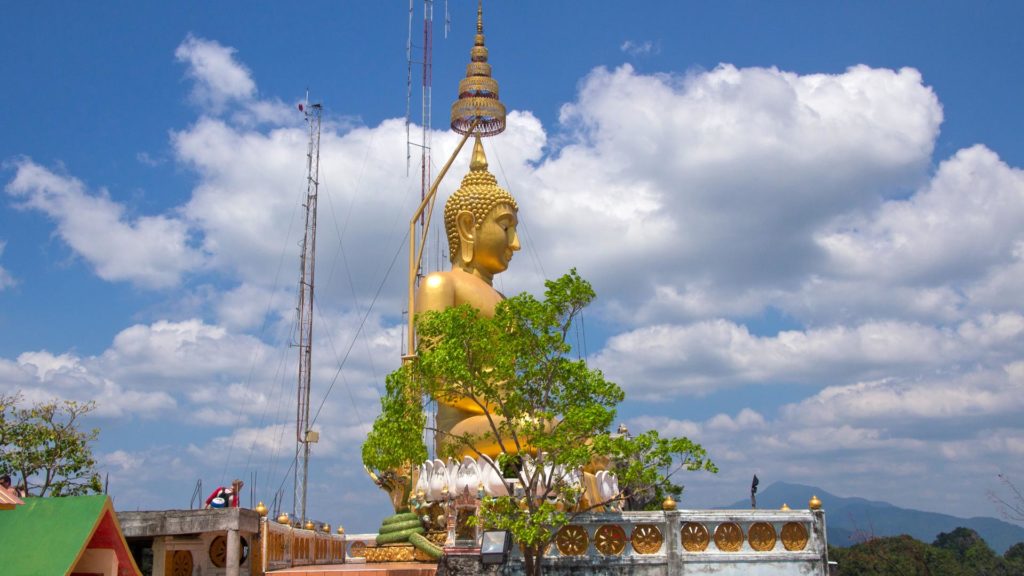 Tiger Cave Tempel, Wat Tham Suea, Krabi Town