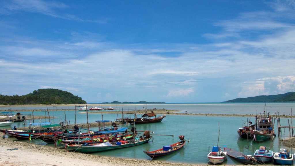 Thong Krut, the departure point for tours to Koh Madsum