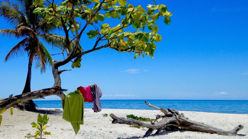 Traumstrand auf Kalanggaman Island in Leyte