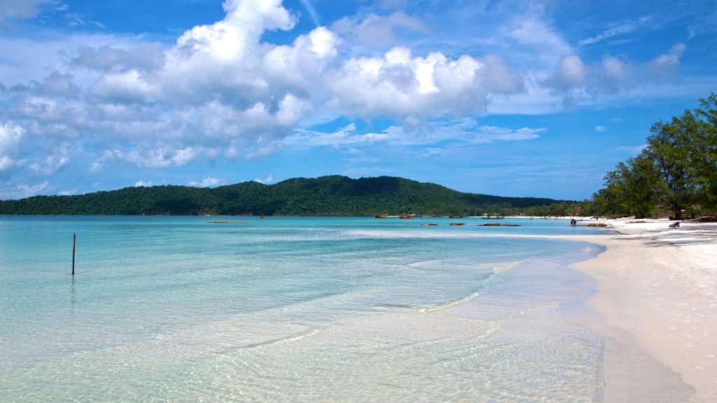 The beautiful island Koh Rong Samloem in Cambodia