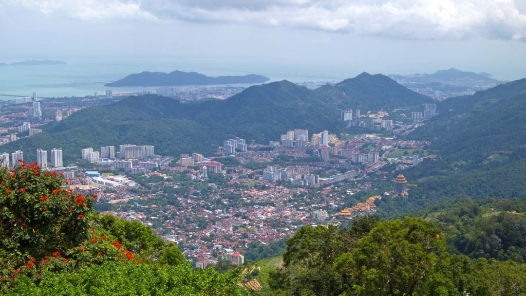 Die beeindruckende Aussicht vom Penang Hill
