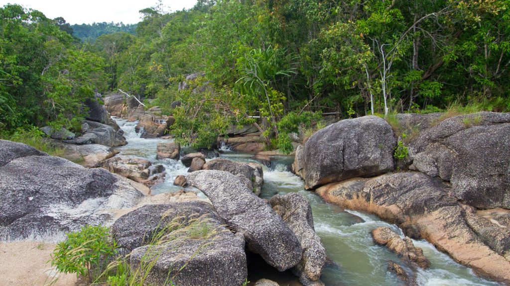 Der Than Sadet Wasserfall auf Koh Phangan