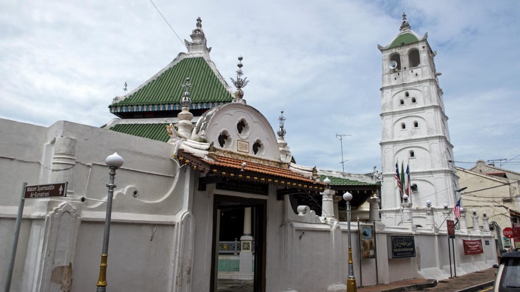 Melakas Kampung Kling Moschee in der Nähe der Jonker Street