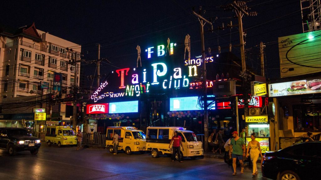 The FBI/Tai Pan night club in Patong, Phuket