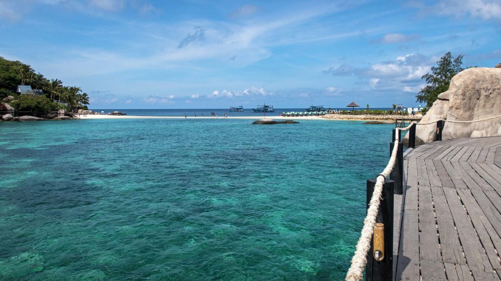 Die Ankunft auf Koh Nang Yuan