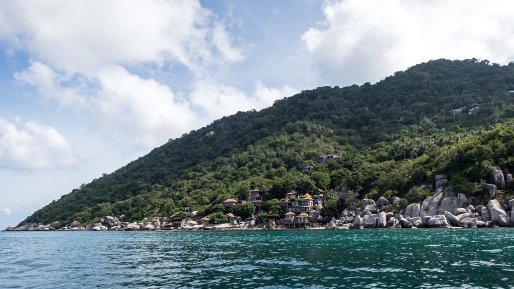 Aussicht vom Longtailboot auf Koh Tao