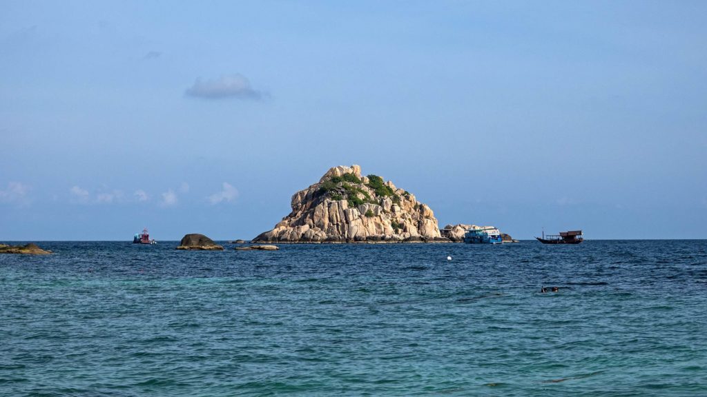 Shark Island off Koh Tao's Sai Daeng Beach