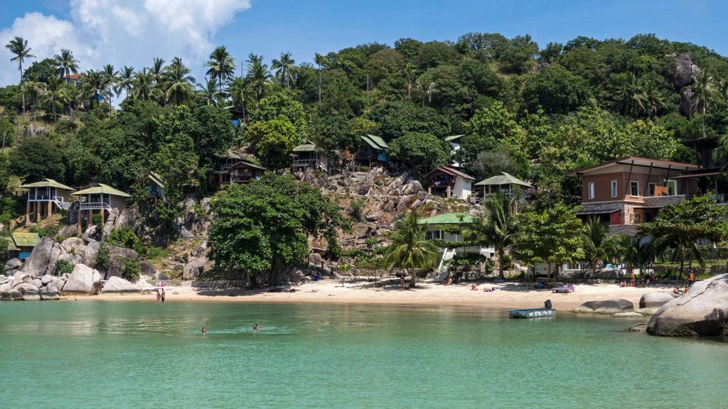 Taatoh Beach at John Suwan Viewpoint in Koh Tao