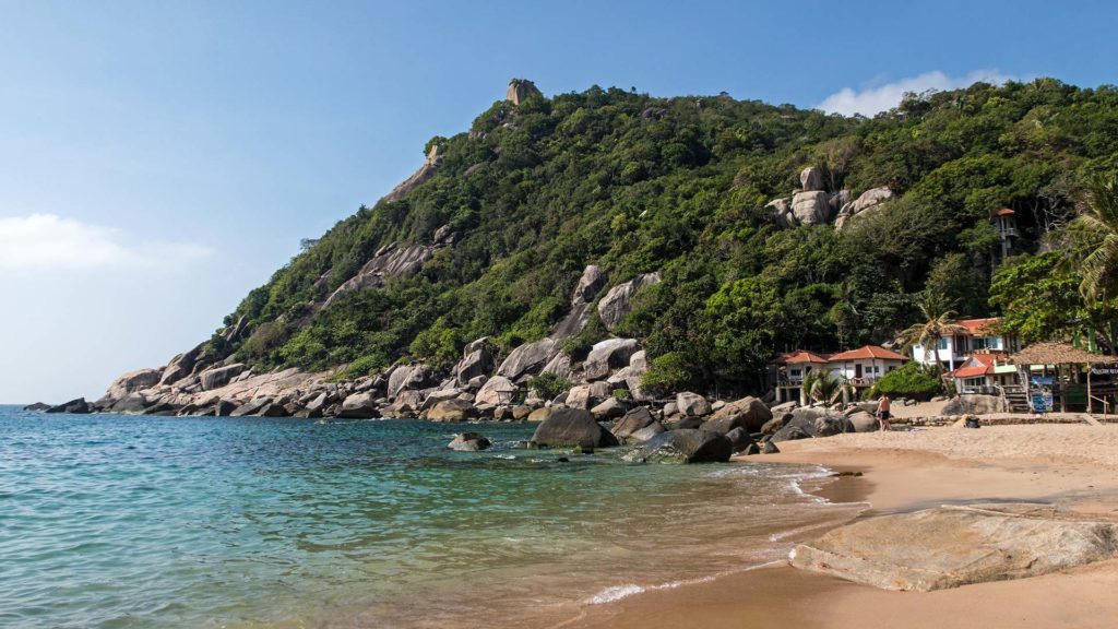 Tanote Bay on the east coast of Koh Tao