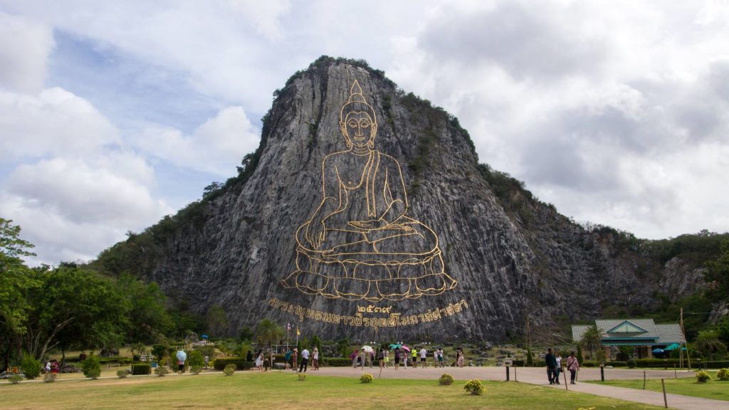 Der Buddha Mountain in der Nähe von Pattaya