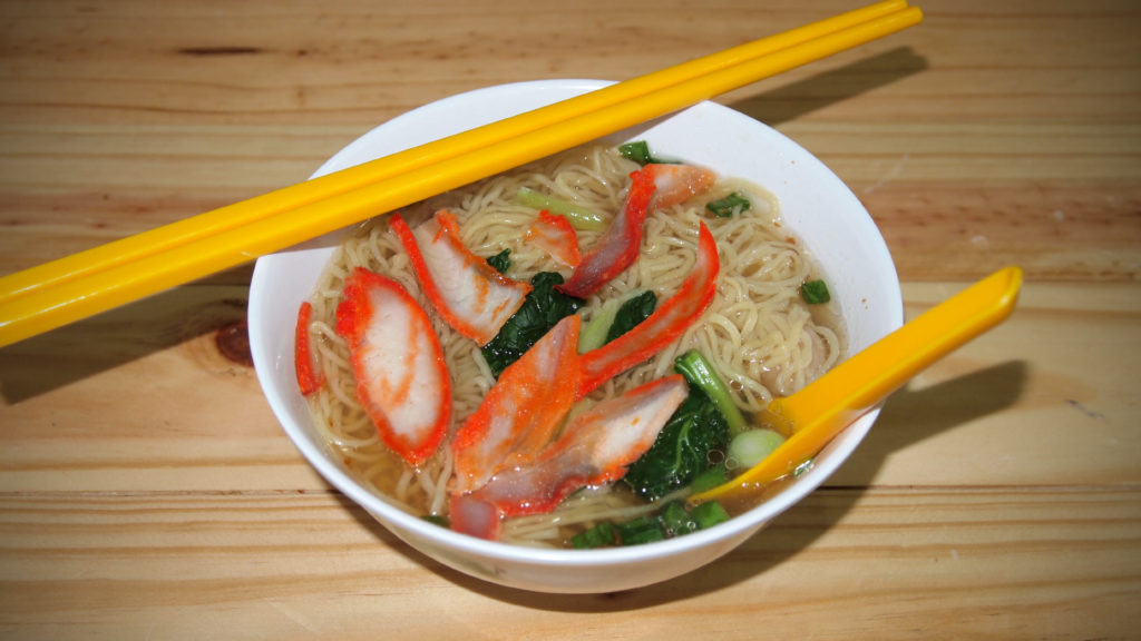 Wantan Mee als Suppe