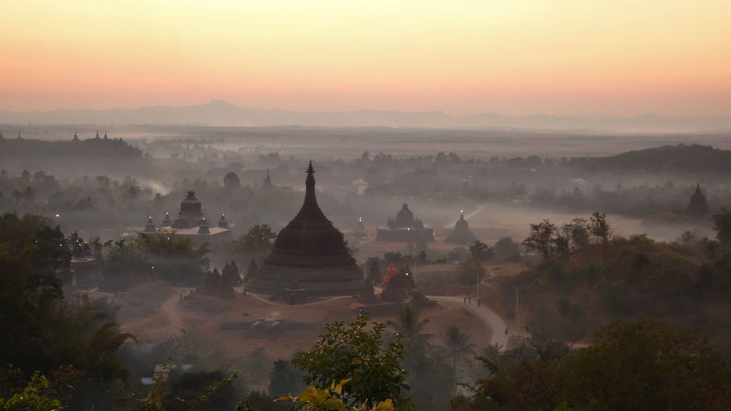 Die Tempel von Mrauk U in Myanmar