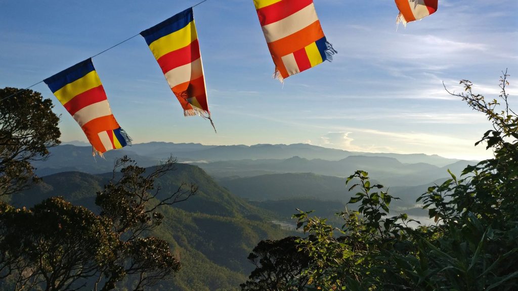Aussicht vom Adam's Peak, Sri Lanka