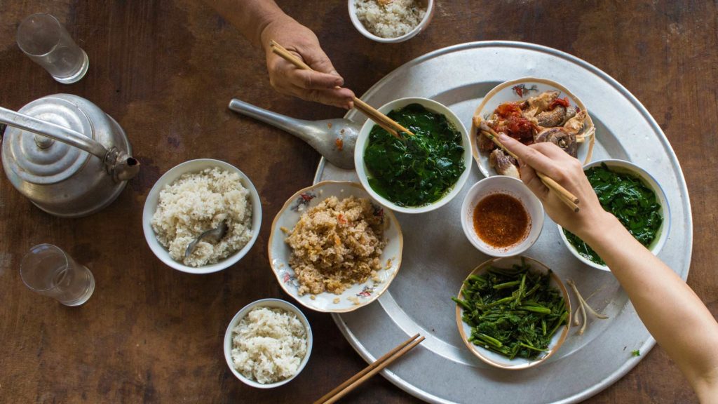 Leckeres vietnamesisches Essen in Na Rang