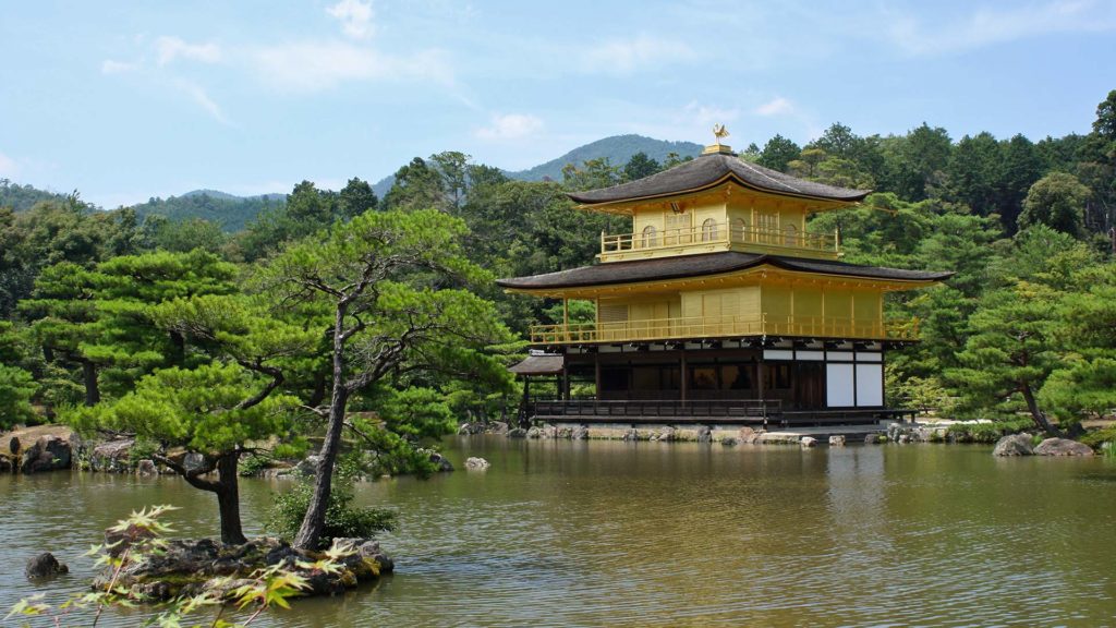 Der goldene Pavillon von Kyoto