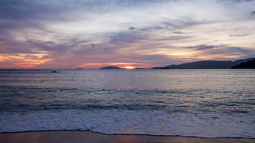 Sonnenuntergang am Sunset Beach auf Koh Lipe