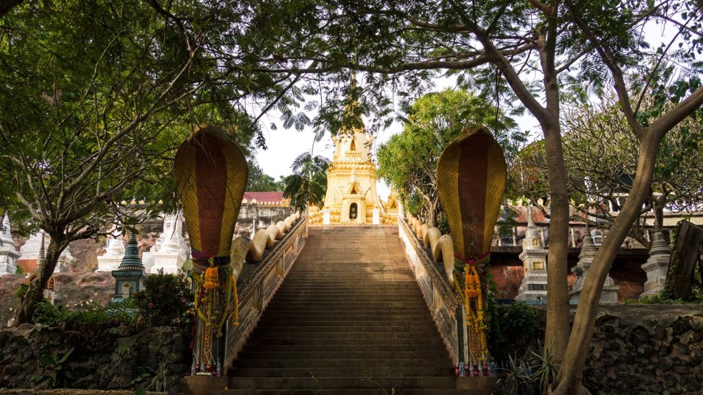 Der Wat Sila Ngu Tempel auf Koh Samui