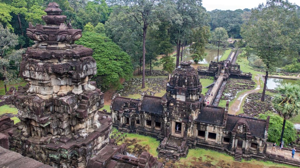 Ausblick vom Baphoun im Angkor Thom