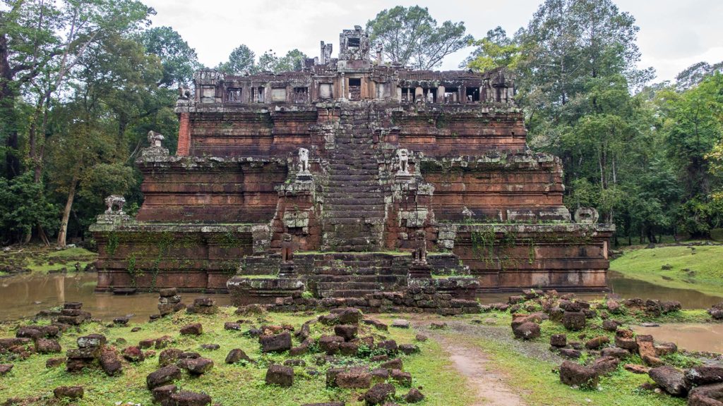 Die Ruine des Phimeanakas bei Angkor Thom