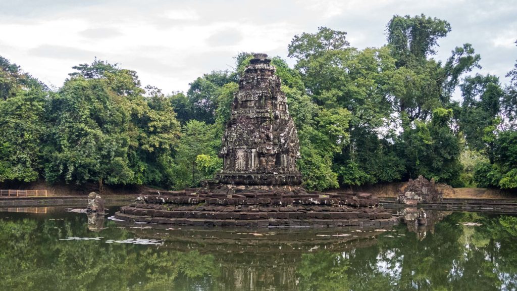 Ruine im Neak Pean Tempel von Angkor Wat