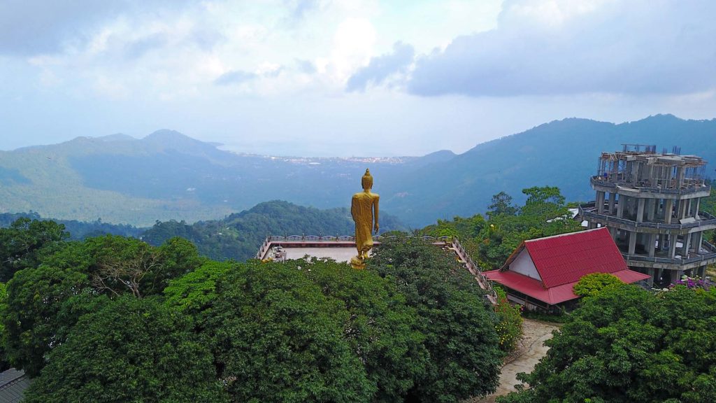 Aussicht vom Wat Teepangkorn auf Koh Samui