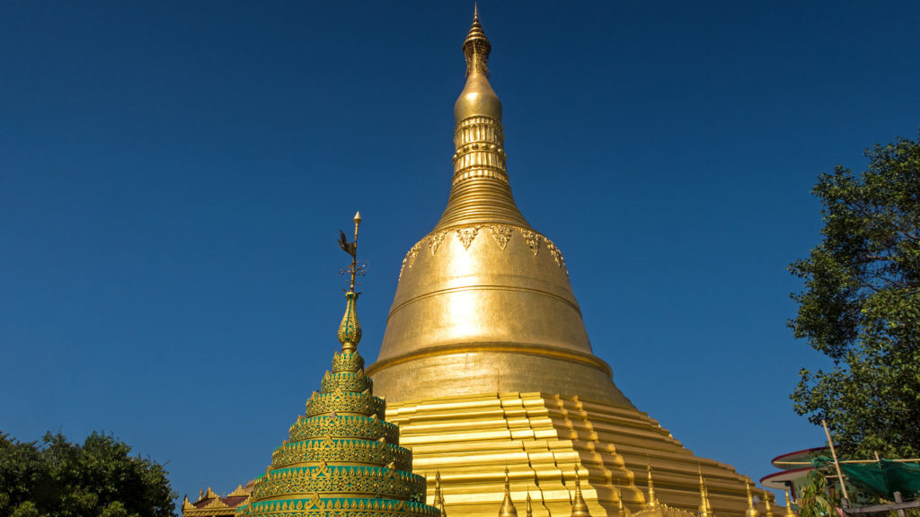 Die beeindrucke Shwemawdaw Pagode von Bago