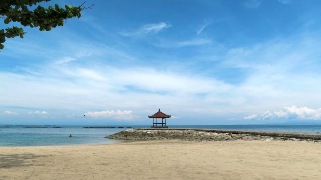 Nusa Dua Beach in Bali, Indonesien