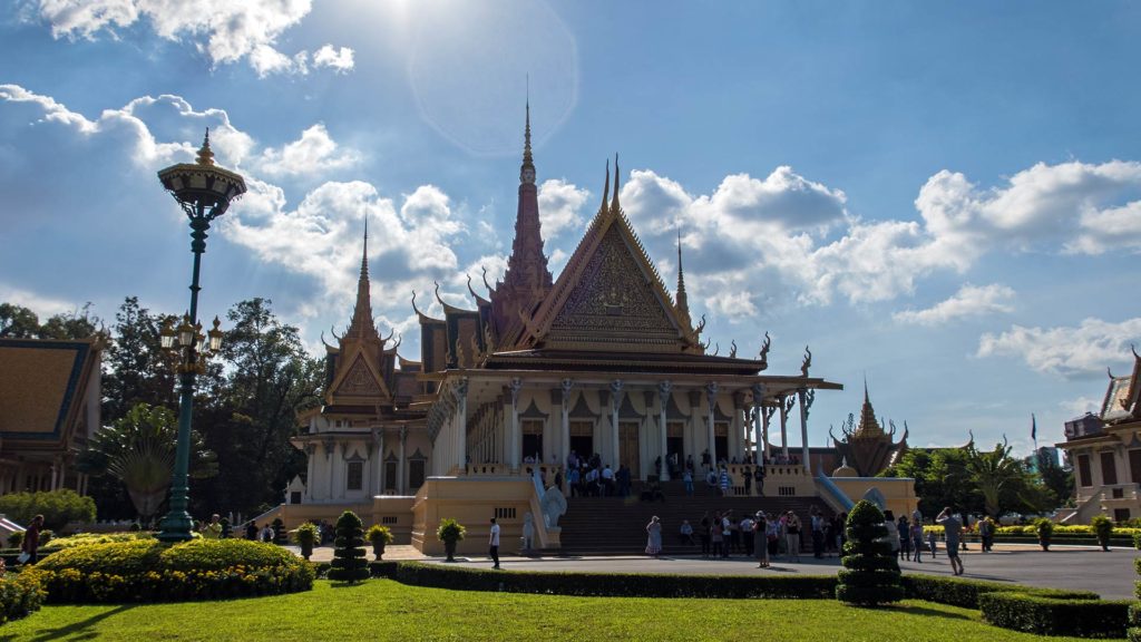 Der königliche Palast von Phnom Penh