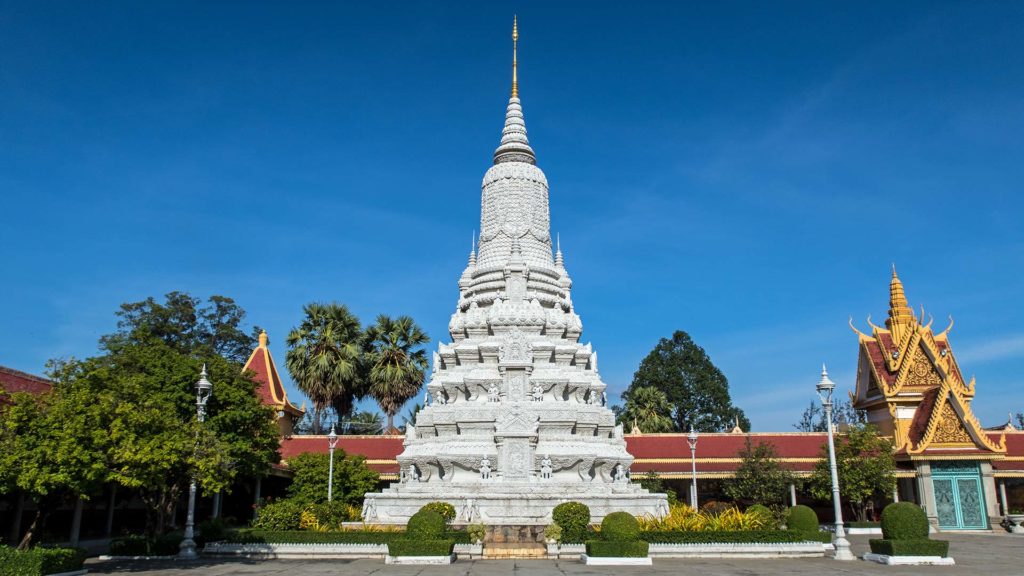 Pagode im Royal Palace von Kambodscha in Phnom Penh