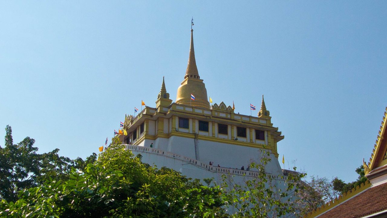 Wat Saket in der Altstadt von Bangkok