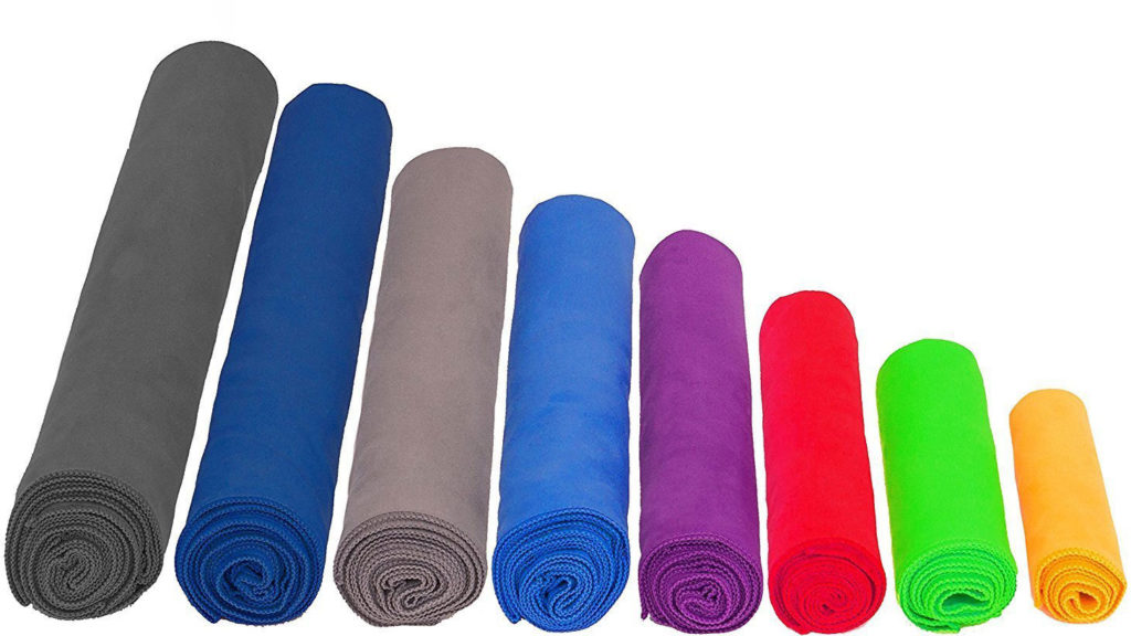Quick-drying microfiber towel for your travels