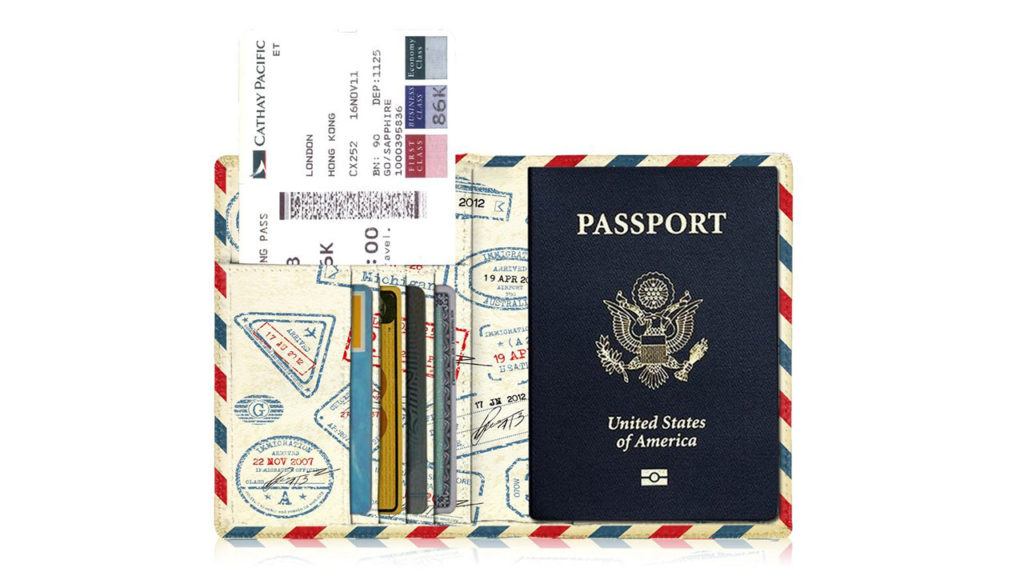 Schutzhülle für den Reisepass