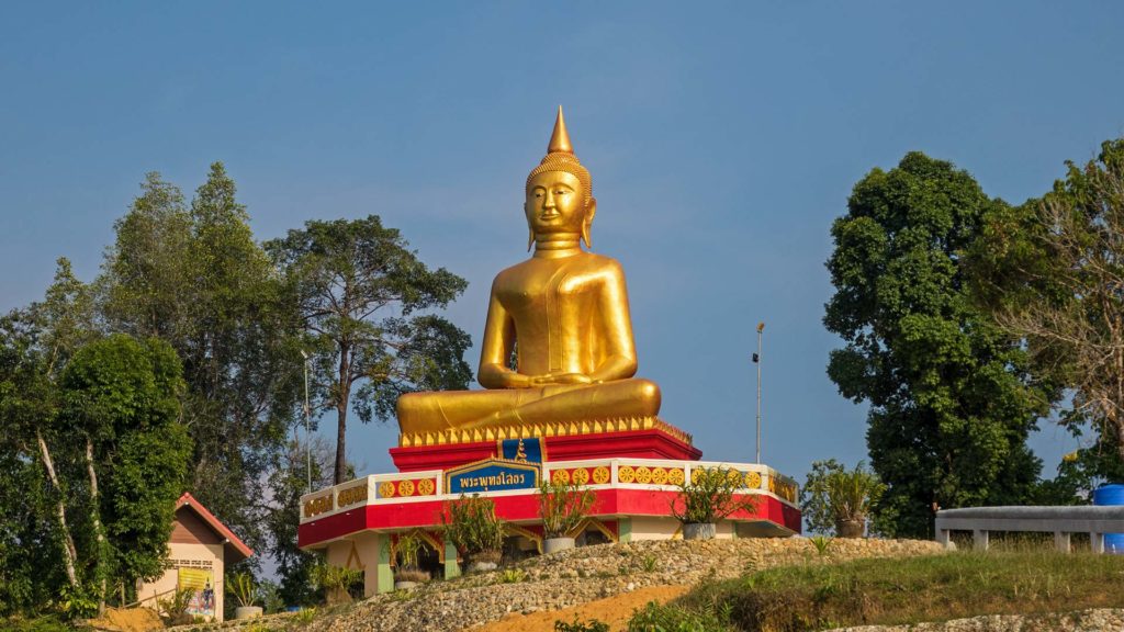 The Big Buddha of Bang Sai close to Khao Lak
