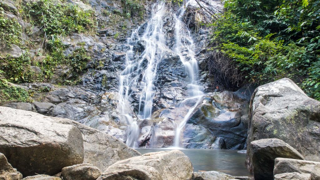 The Sai Rung Waterfall of Khao Lak