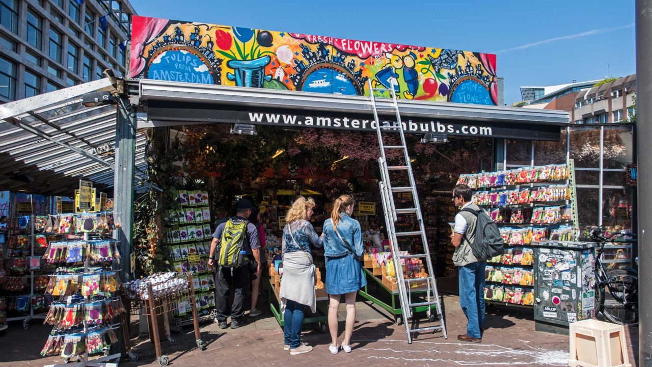 Der Bloemenmarkt von Amsterdam