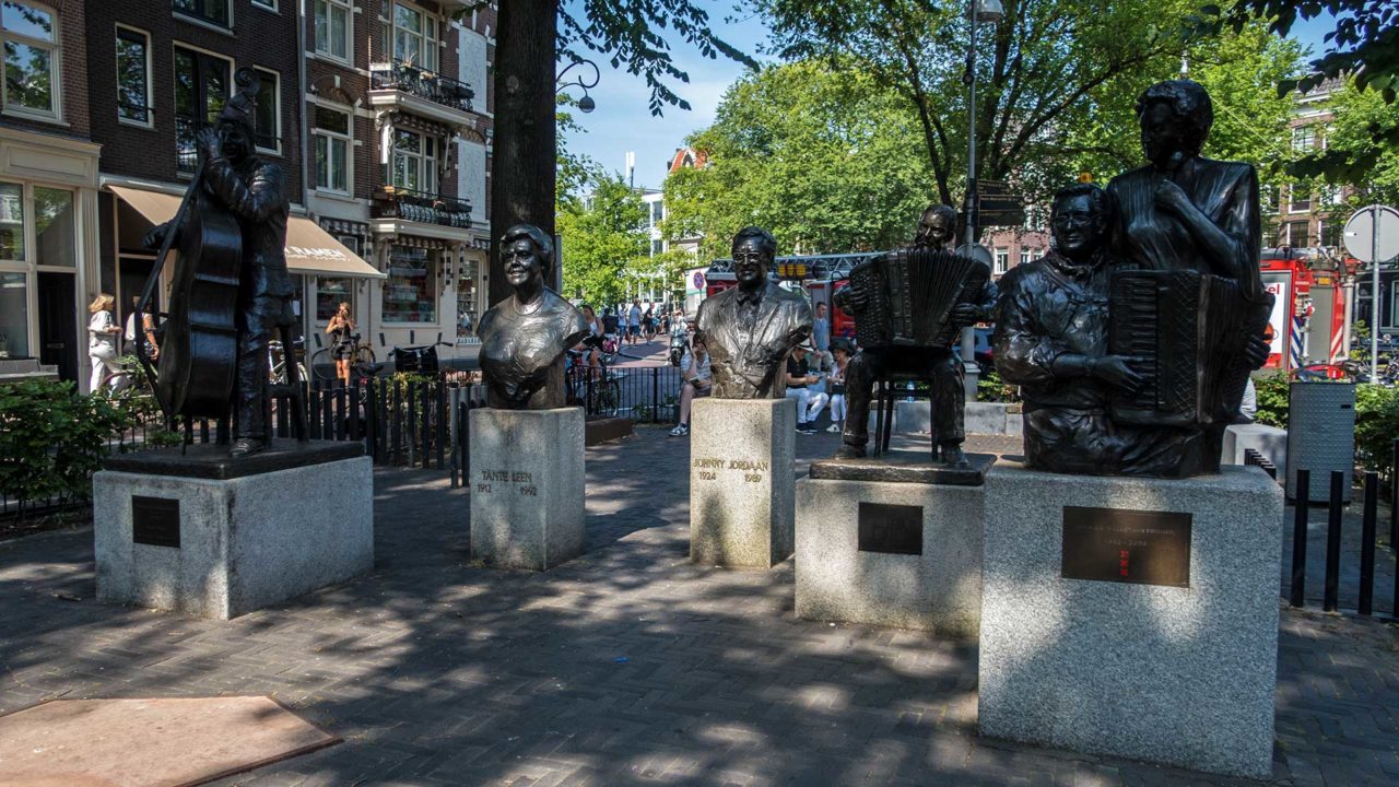 Spaziergang im Jordaan Viertel von Amsterdam