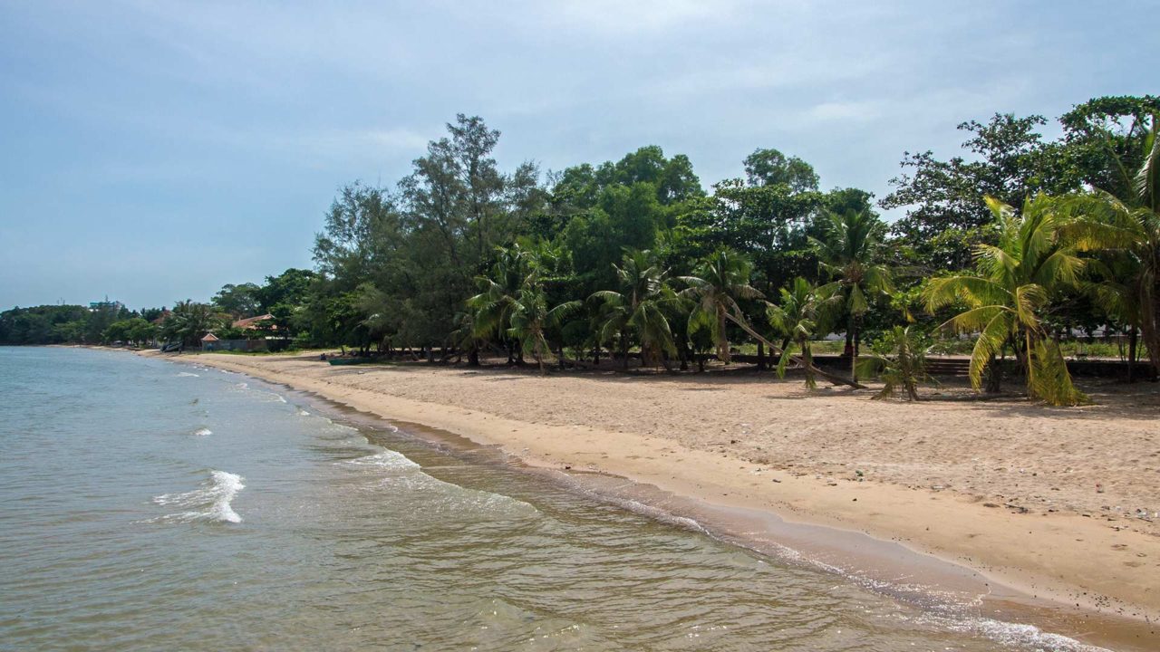 Der Victory Beach von Sihanoukville
