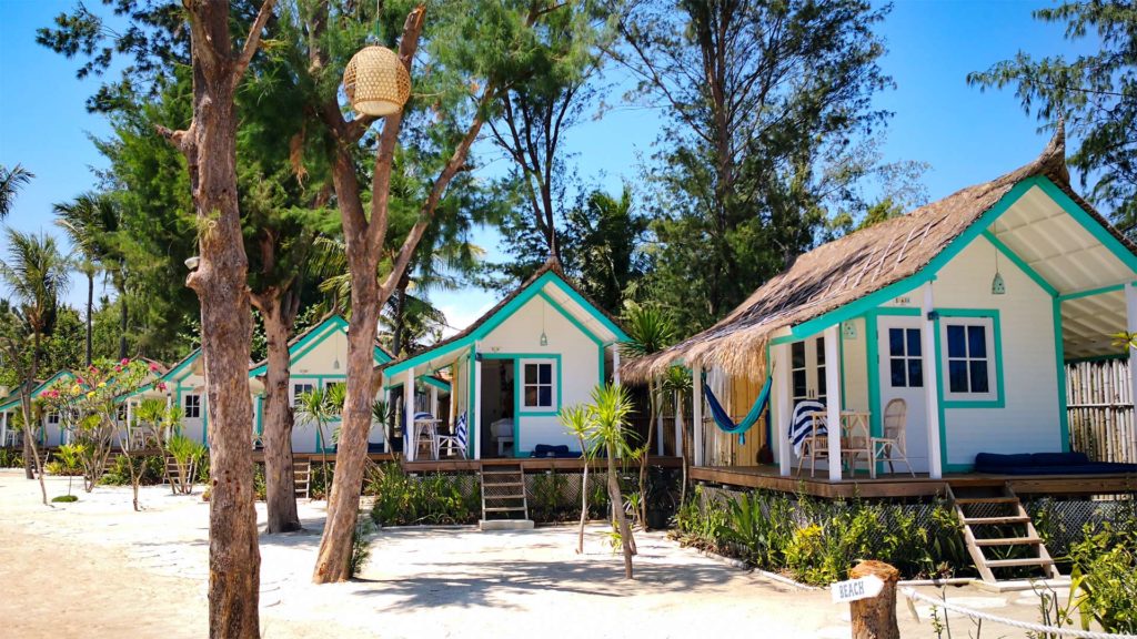 The Le Pirate Beach Club Resort on Gili Trawangan