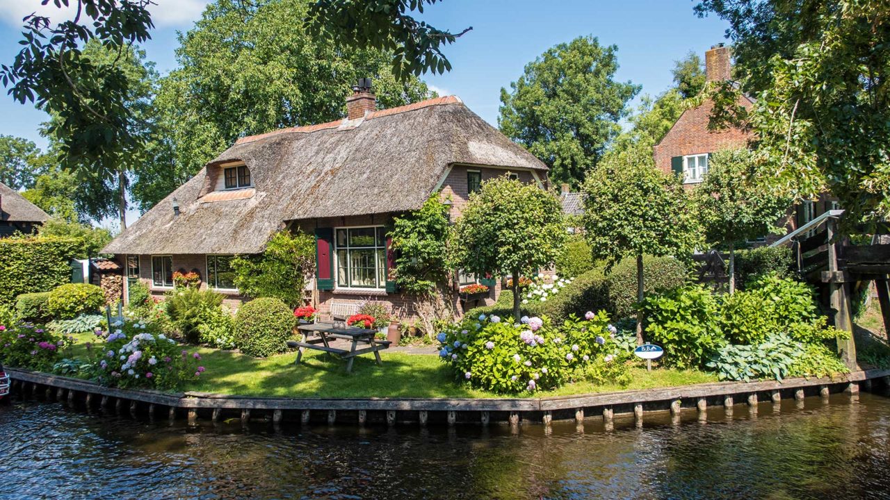 Giethoorn, das schönste Dorf in Holland
