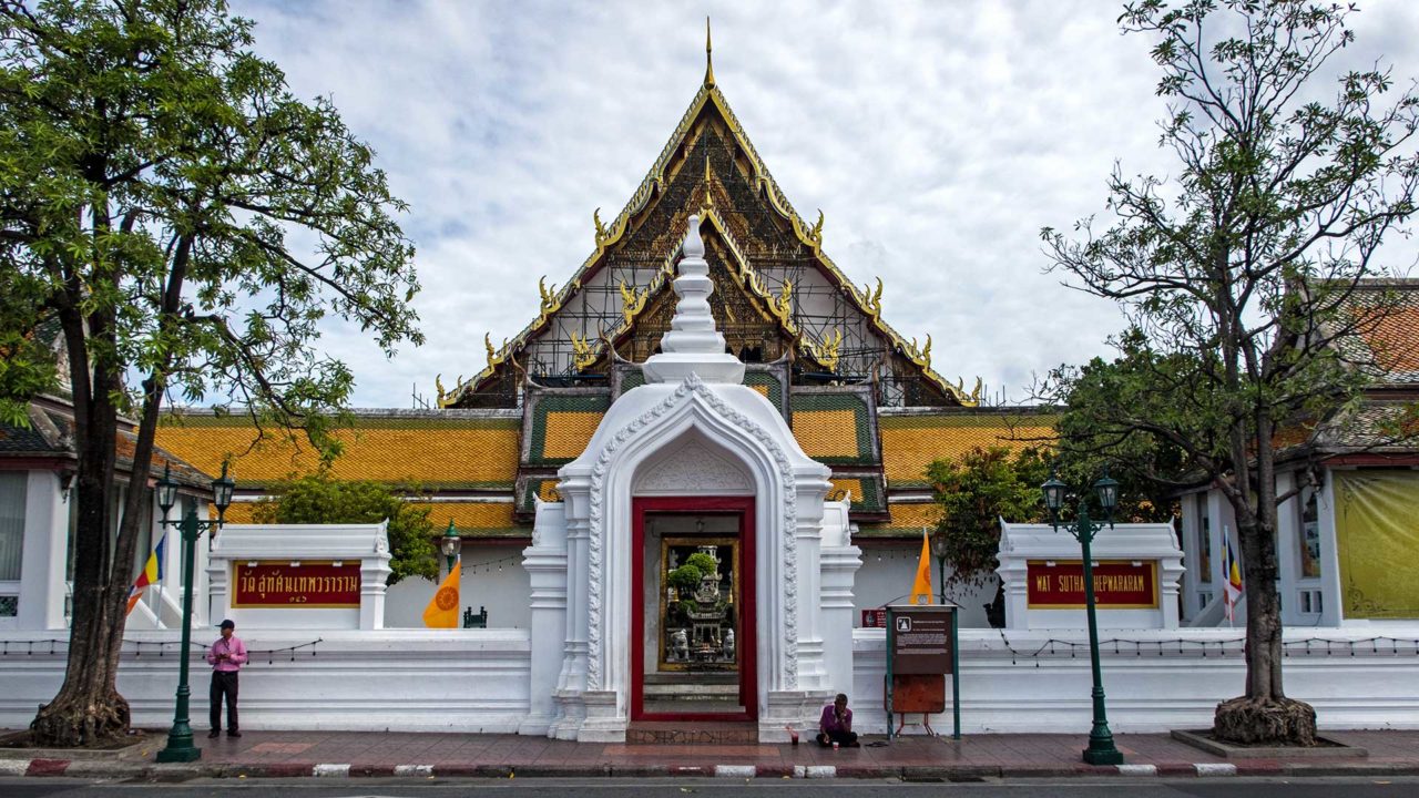 Wat Suthat, einer der größten Tempel von Bangkok