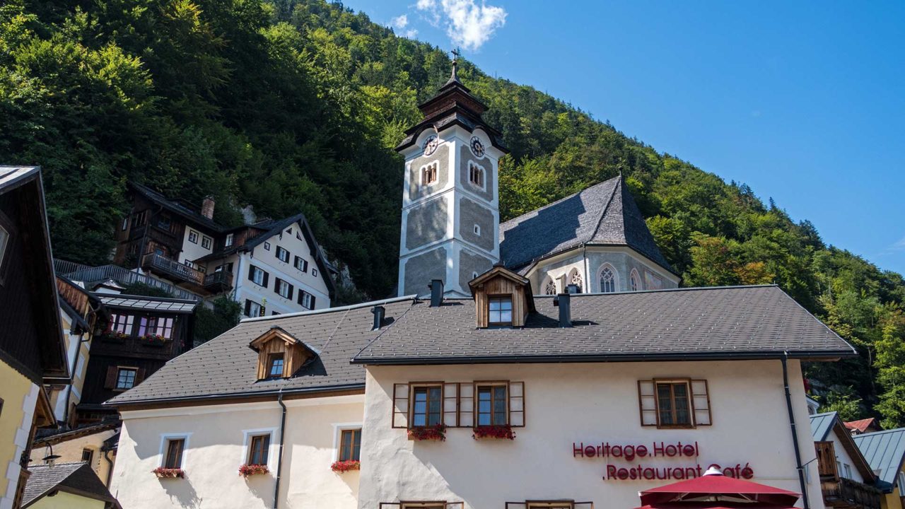Das Heritage Hotel in Hallstatt, Österreich