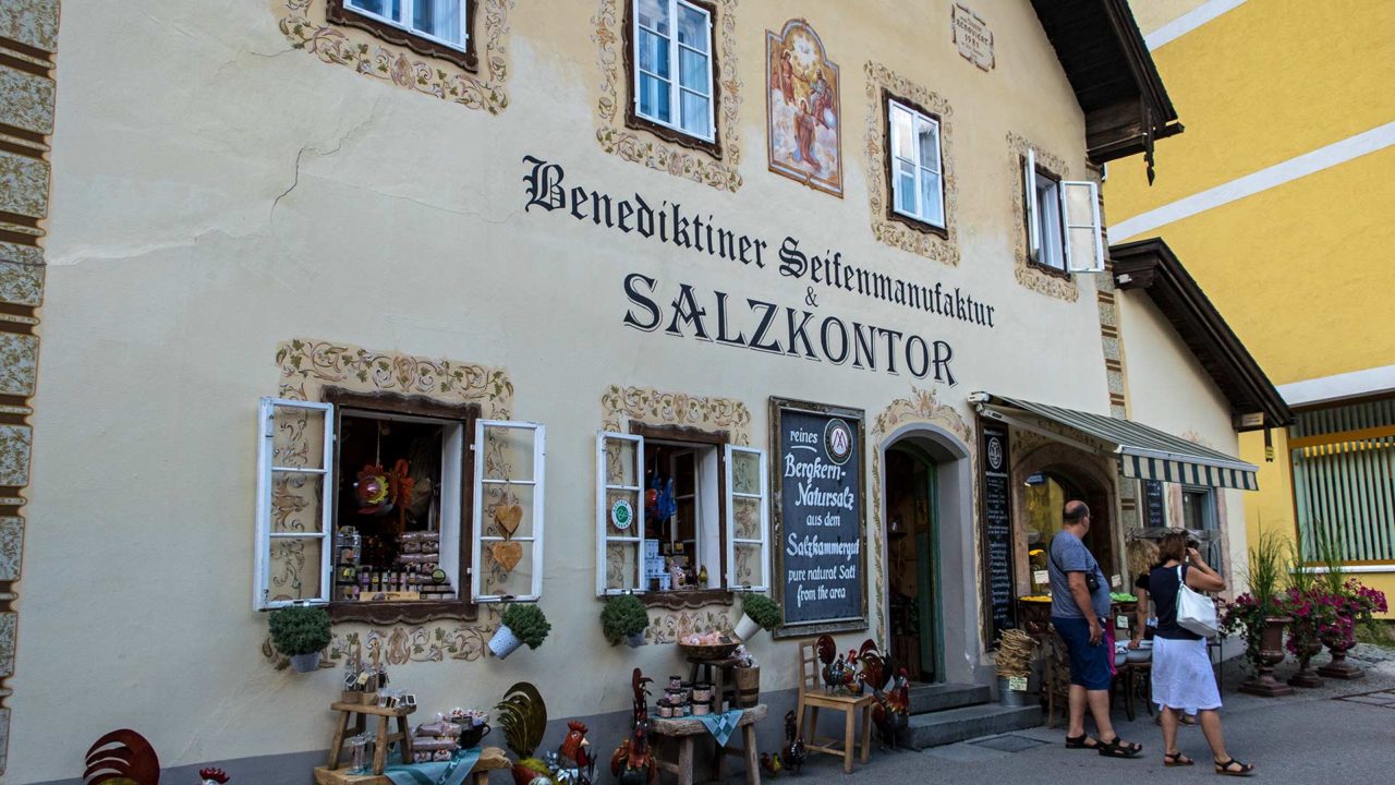 Salzkontor in Hallstatt, Österreich
