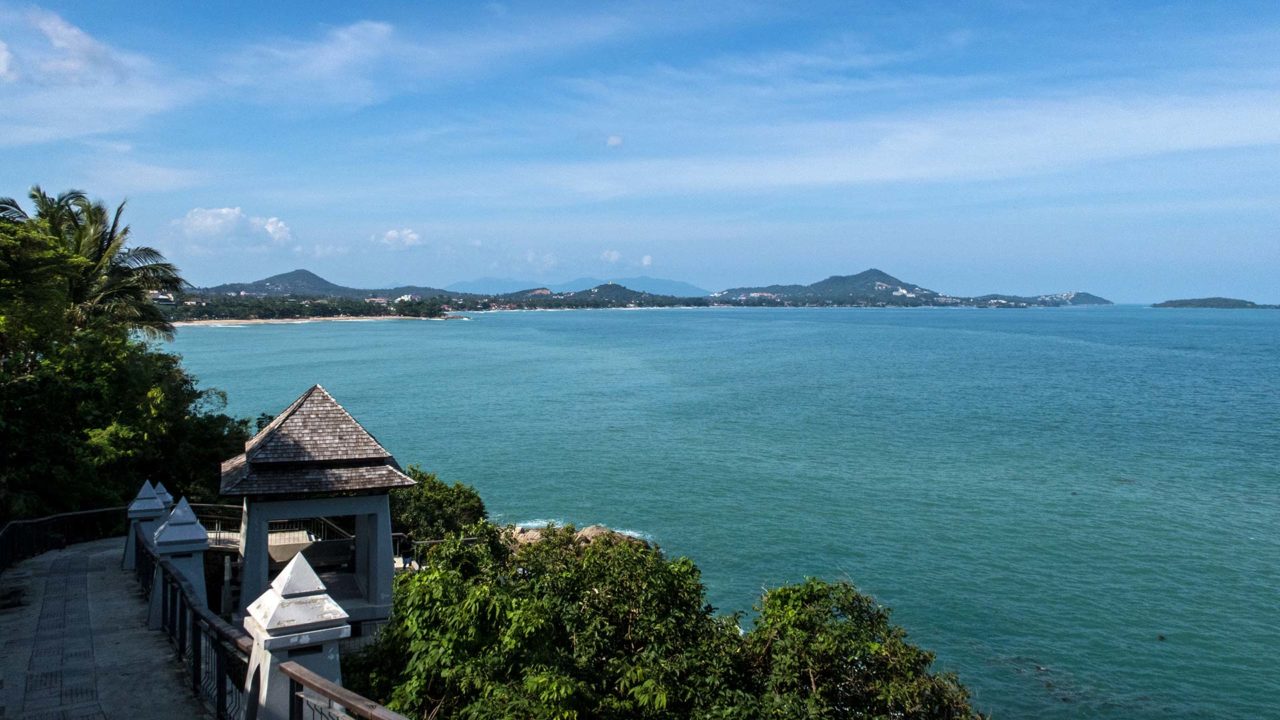 View of Chaweng from Lat Ko Viewpoint on Koh Samui