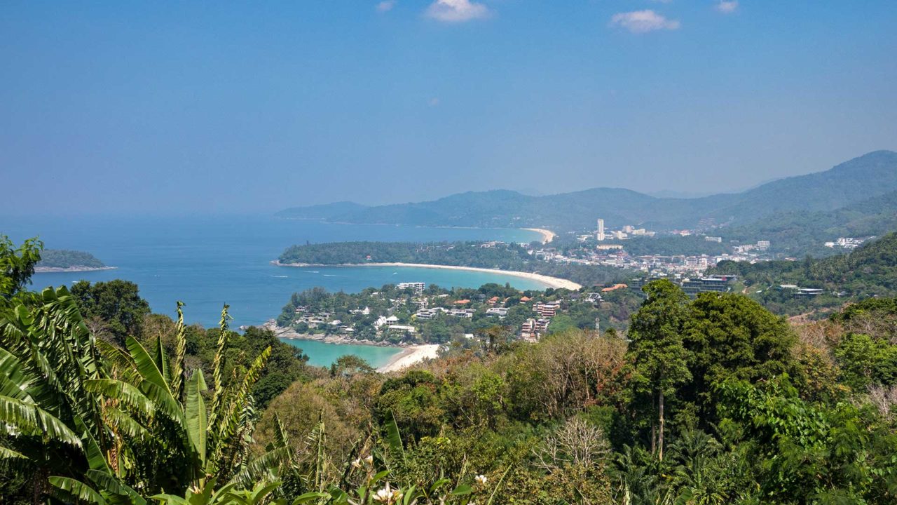 View from the Karon Viewpoint on Phuket