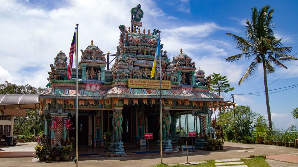 Sri Aruloli Thirumurugan Temple on Penang Hill in Malaysia