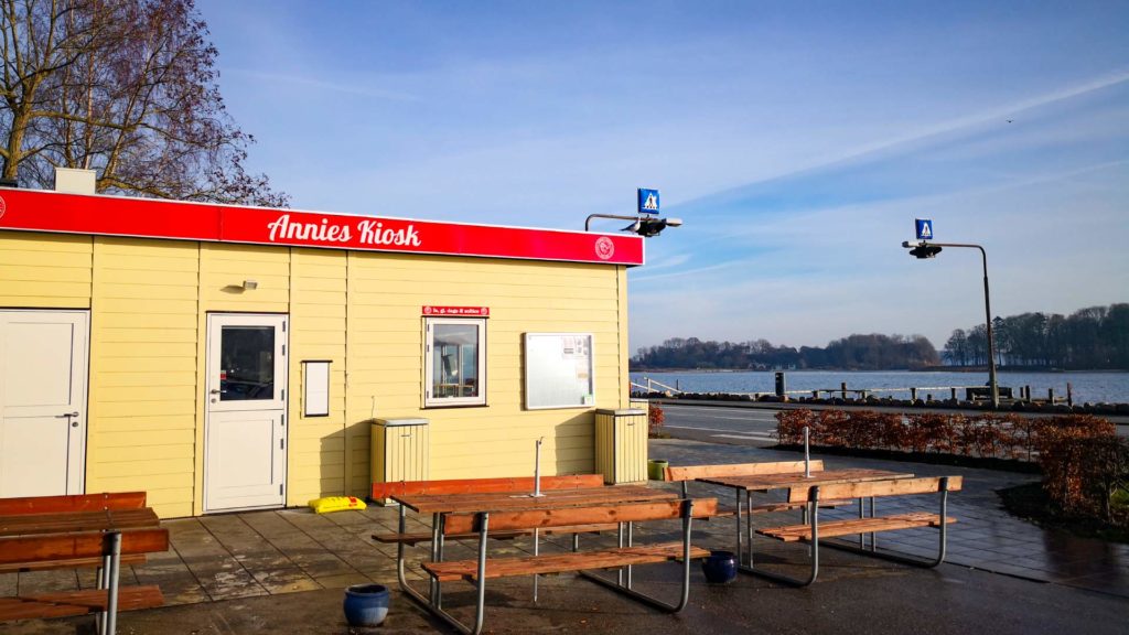 Annies Kiosk in Sønderhav (Süderhaff), Dänemark